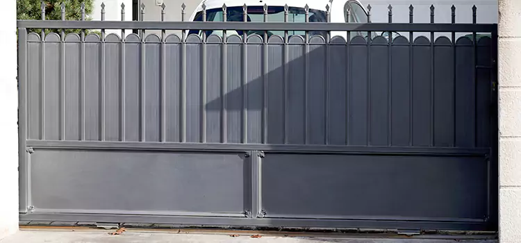 Metal Driveway Gate Installation Seaside