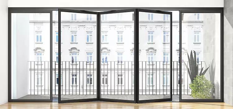 Premium Material Balcony Doors Seaside